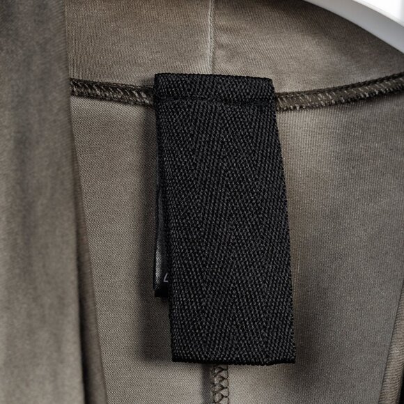 Rundholz Distressed Brown Grey Ombre Rounded Hem Cardigan, Size S - Picture 4 of 13